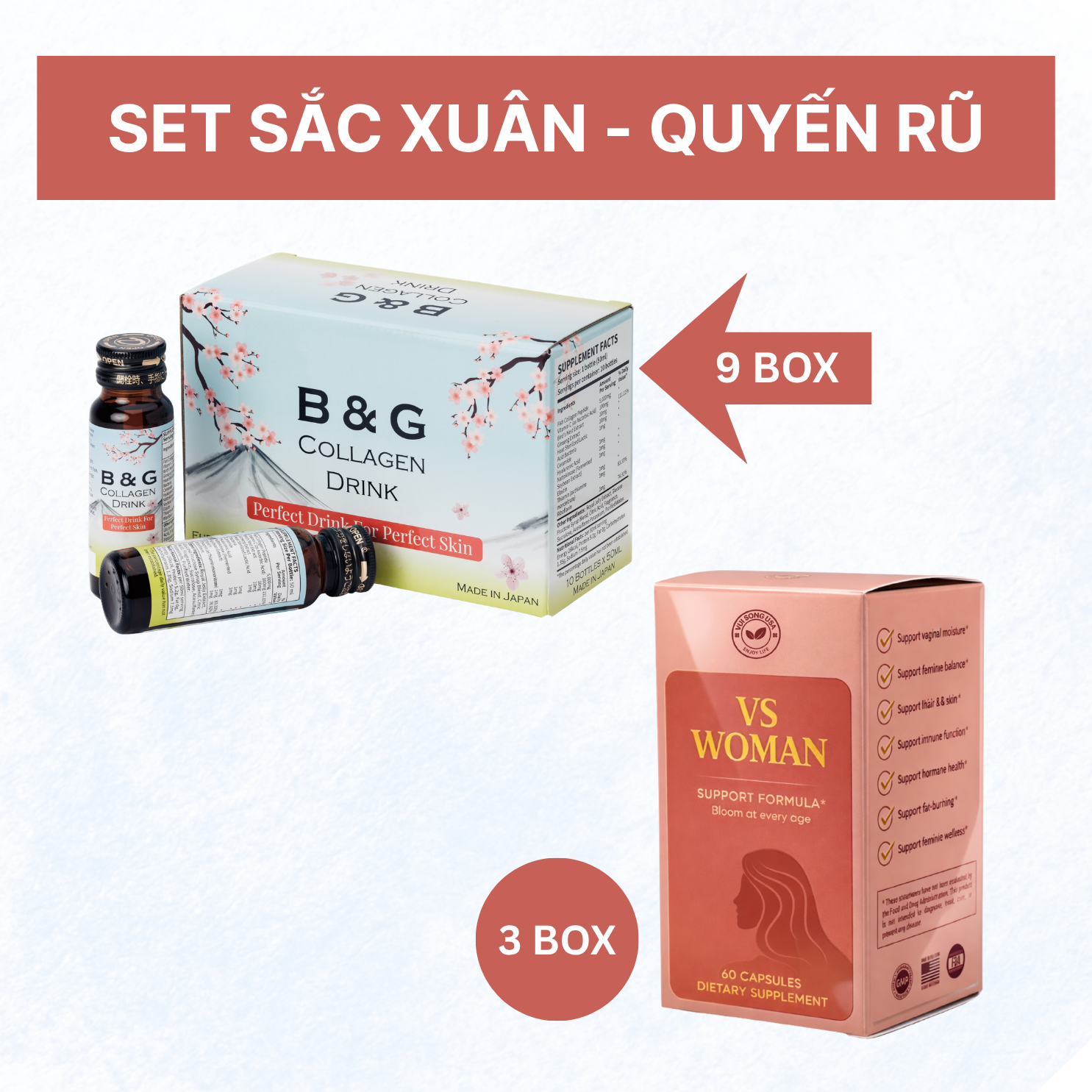 Set Sắc Xuân - Quyến Rũ